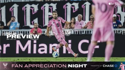 Inter Miami CF Final Home Match Against Atlanta United FC: