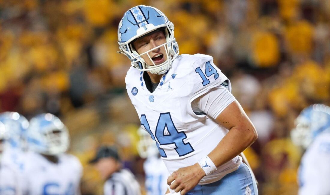 Max Johnson Antremanına Hazır: Tar Heels, Clemson Maçında Yeni Bir