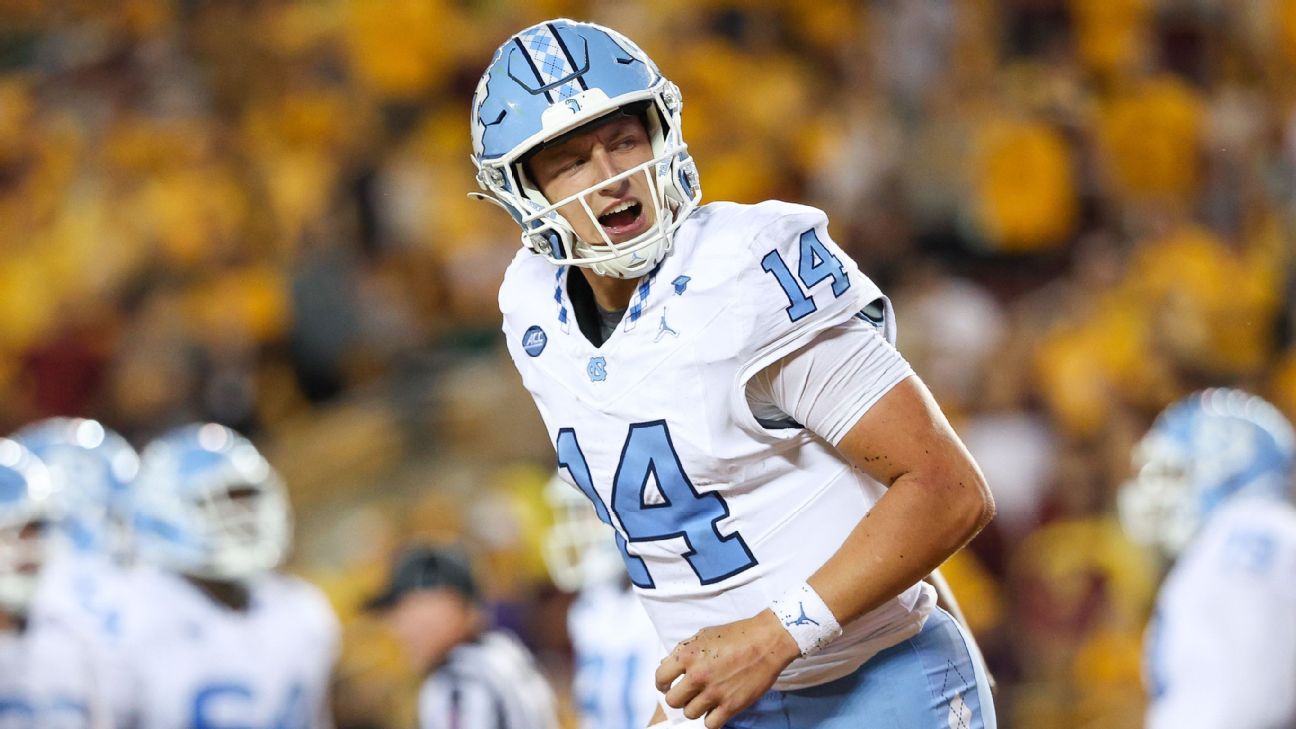 Max Johnson Antremanına Hazır: Tar Heels, Clemson Maçında Yeni Bir