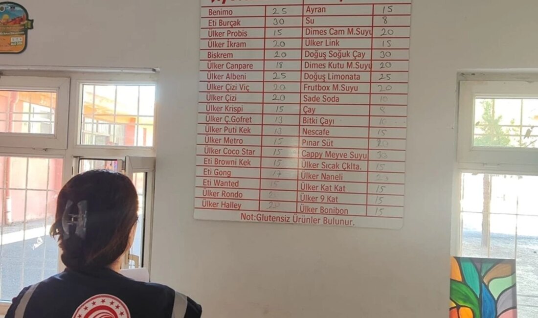 Diyarbakır’da Okul Kantinlerinde Fiyat Denetimleri Yapıldı Ticaret İl Müdürlüğü’nden Fiyat