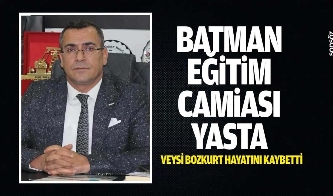 Eğitim Camiasında Acı Kaybı: Bozkurt’un Vefatı Özverili Eğitimci Bozkurt’un Yaşamı