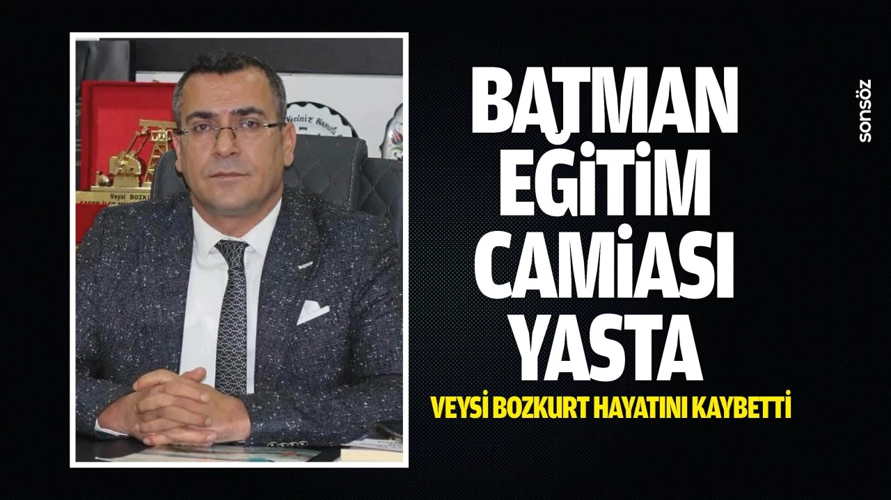 Batman eğitim camiası yasta