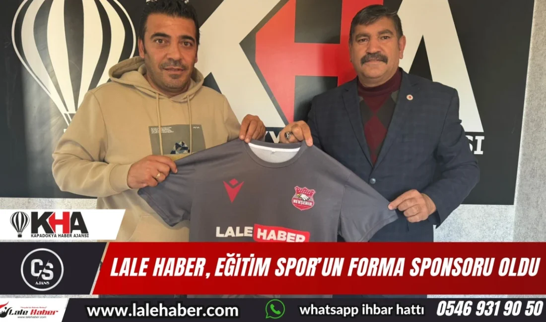 Lale Haber, Eğitim Spor’un Forma Sponsoru Oldu Amatör Sporun Destekçisi: