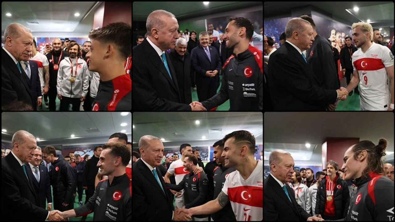 Erdogan A Milli Takima Transfer Gibi Tebriklerle Sampiyonlugu Kutladi