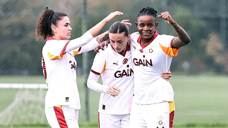 Galatasaray Kadın Futbol Takımı, ALG Spor’u 17-0 Mağlup Etti Kadın