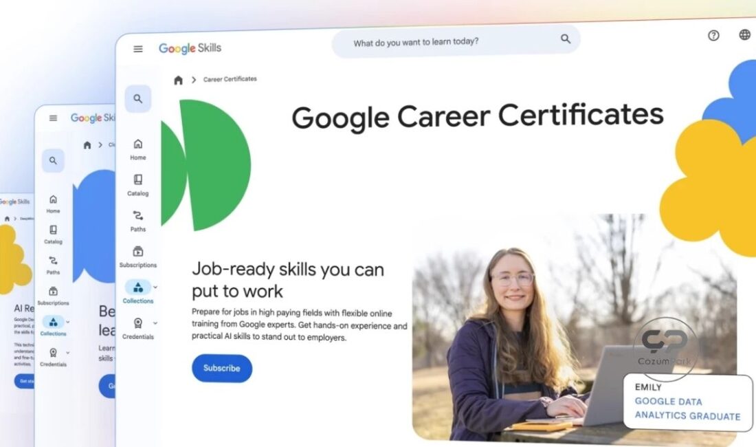 Google, Yeni Eğitim Platformu Google Skills ile Çevrim İçi Eğitimde