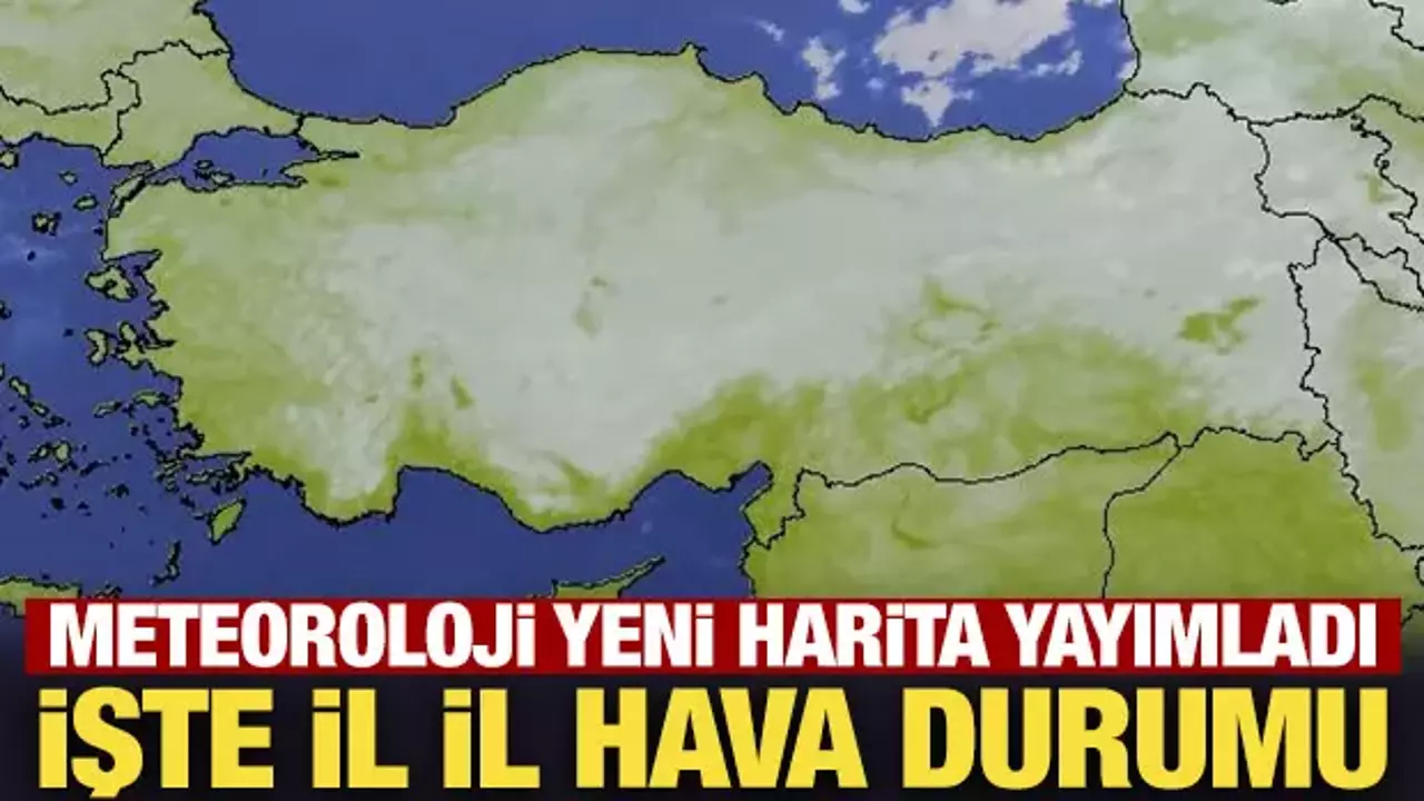 Hava Durumu: 30 Ekim 2025 Meteoroloji Genel Müdürlüğü tarafından yapılan