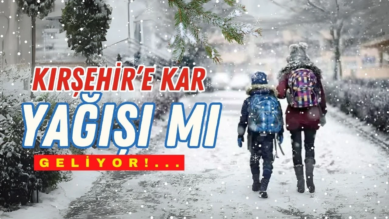 Kirsehirde Hava Durumu Flas Gelisme Yagis ve Ruzgar Geliyor