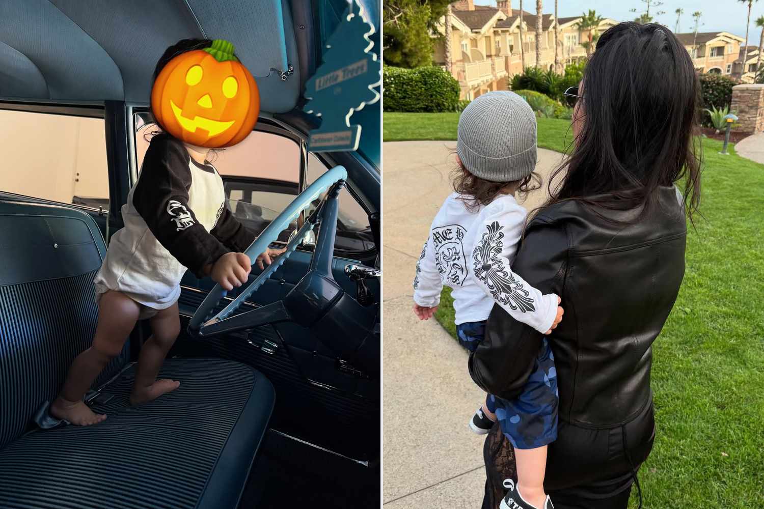 Kourtney Kardashian Oglu Rockynin Yuzunu Gizlemesine Cevap Verdi