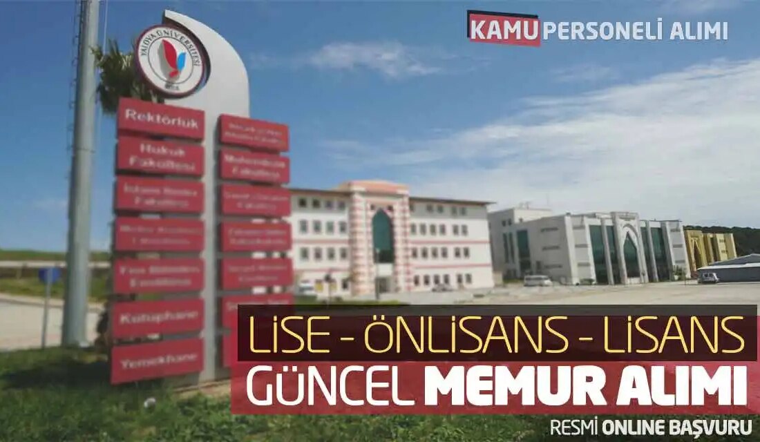 2024 Yılı Yalova Üniversitesi Memur Alımı İlanı Güncel Memur Alım