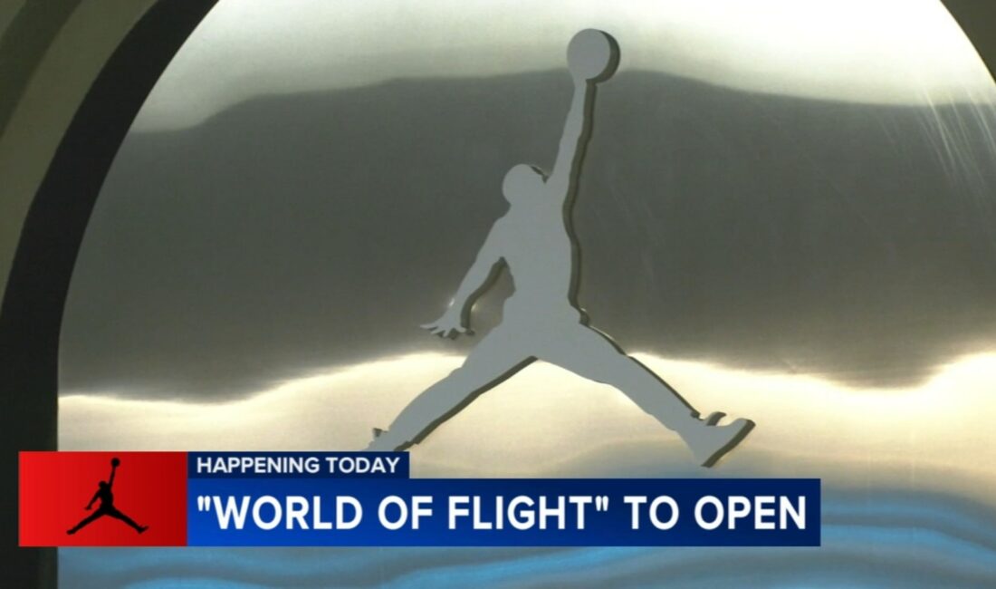 Philadelphia’da Michael Jordan’ın İlk "World of Flight" Mağazası Açıldı Grand