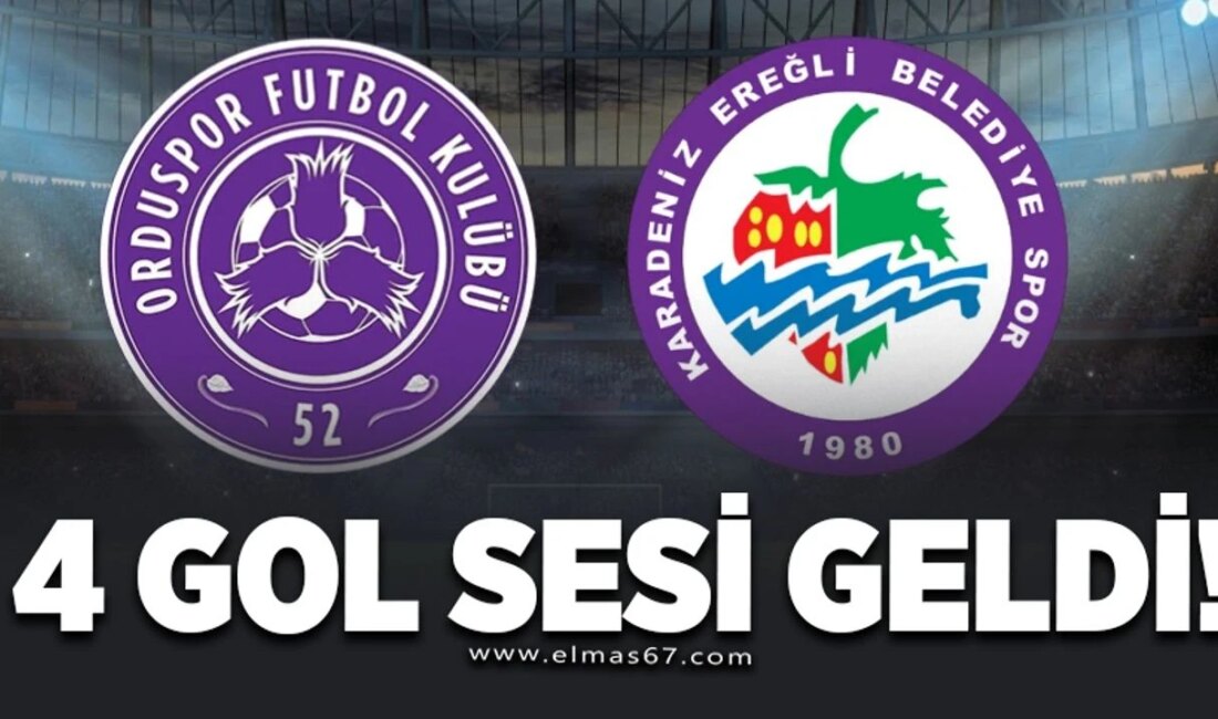 Orduspor FK, Kdz. Ereğli Belediyespor’u 3-1 Yenerek Önemli Bir Galibiyet