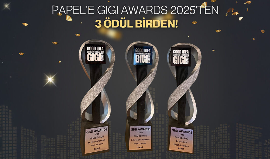 Papel, GIGI Awards 2025’te Üç Ödül Kazanarak Göz Doldurdu! Aile