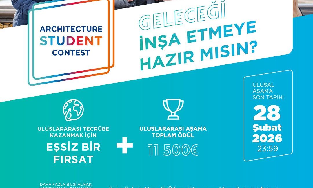 Mimarlık Öğrenci Yarışması 2026 Başvuruları Başladı Saint-Gobain tarafından Düzenlenen Yarışmanın