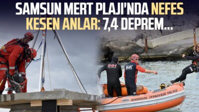 Samsun’da 7,4 Büyüklüğünde Deprem Tatbikatı Gerçekleştirildi Samsun Büyükşehir Belediyesi ve