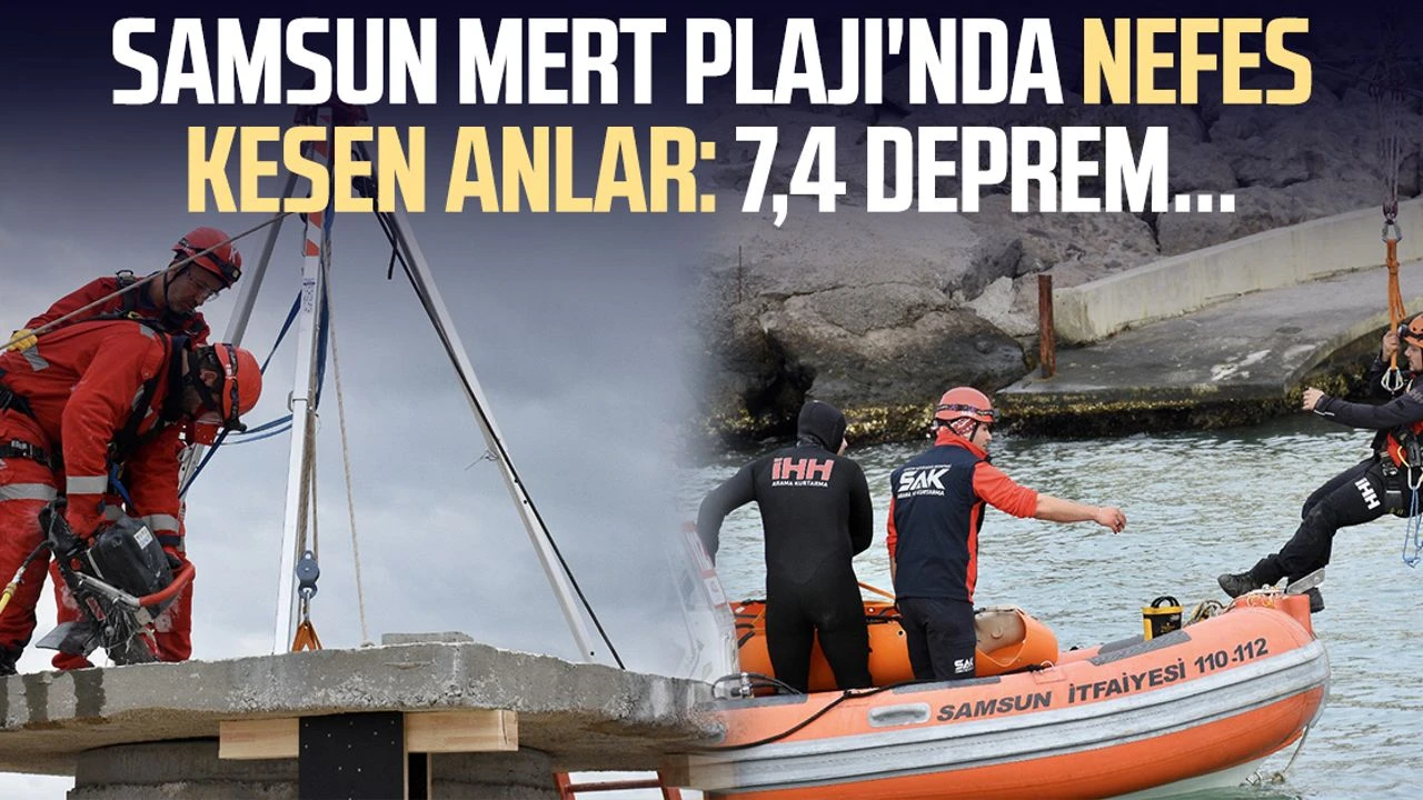 Samsun Mert Plajı'nda 7.4 Büyüklüğündeki Deprem; Hasar ve Can Kaybı Raporu Samsun Mert Plajinda 74 Buyuklugundeki Deprem Hasar ve Can Kaybi