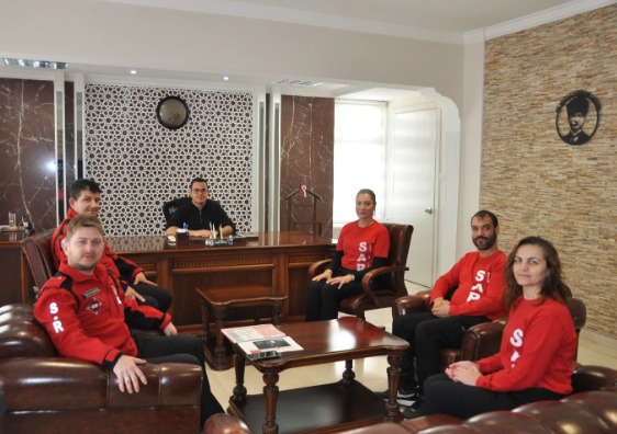 SAR Ekiplerinden Ziyaret