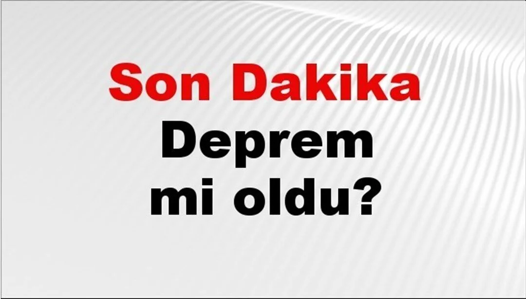 Türkiye’de Son Depremler: AFAD Verileri Türkiye, 18 Ekim 2025 tarihinde