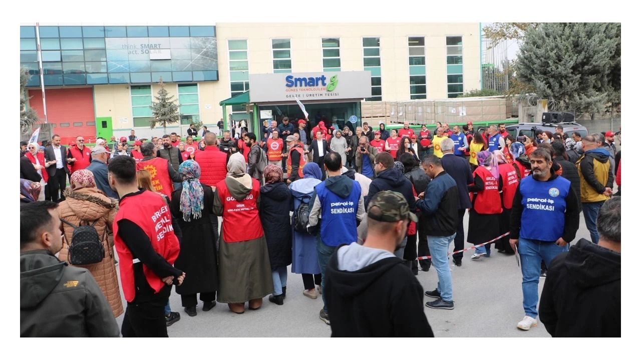 Kocaeli'deki o fabrika greve çıktı!