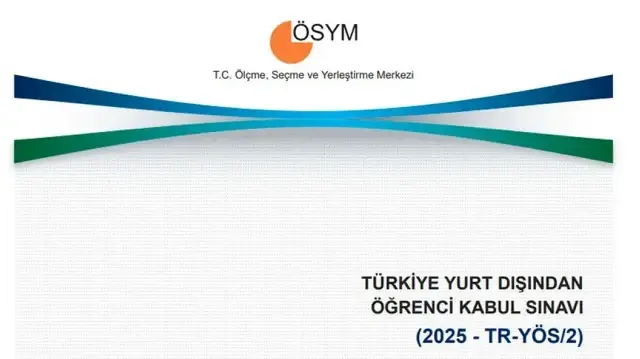 TR-YÖS/2 Sınavı: Türkiye’de Yükseköğretim Fırsatları Türkiye’deki yükseköğretim kurumlarına yurt dışından