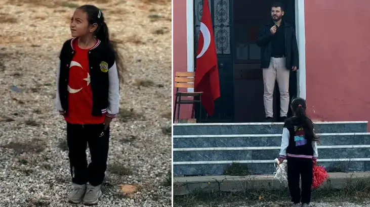 Cumhuriyet’in 102. Yıl Dönümü Coşkusu: Öğretmen Muhammet Bağ ve Öğrencisi