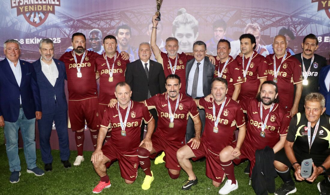 Trabzon’da Emir Yuşa Atıcı’nın Anısına Düzenlenen "Efsanelerle Yeniden" Futbol Turnuvası