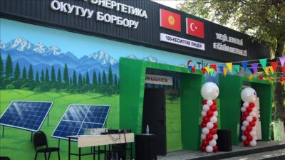 Kırgızistan’da Yeşil Enerji Eğitim Merkezi’nin Açılışı TİKA, Meslek Lisesinde Yenilikçi