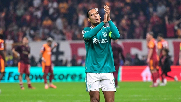 Virgil van Dijk, Galatasaray Yenilgisinin Ardından Açıklamalarda Bulundu Liverpool, Galatasaray’a