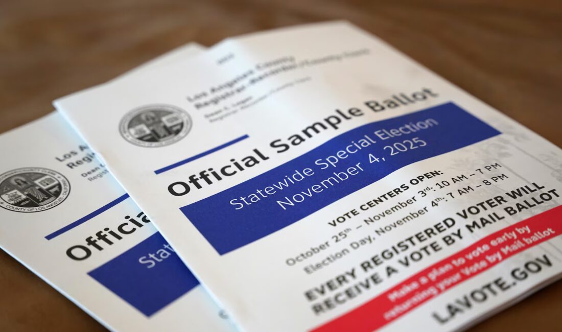 California’da Kongre Haritaları Üzerine Kritik Oylama Başladı Midterm Seçimleri İçin
