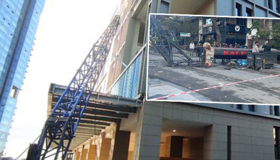 İstanbul’da Vinç Yurt Binasına Devrildi: Olay Ucuza Atlatıldı Şişli’de Yaşanan