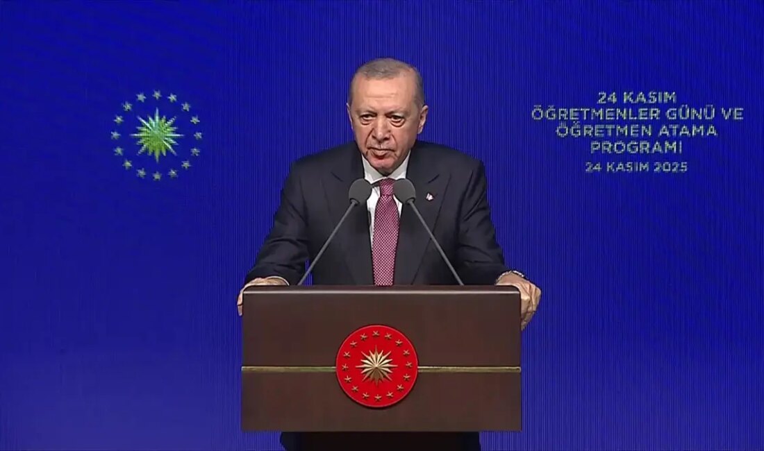 Cumhurbaşkanı Erdoğan, 15 Bin Öğretmenin Atamasını Gerçekleştirdi 24 Kasım Öğretmenler