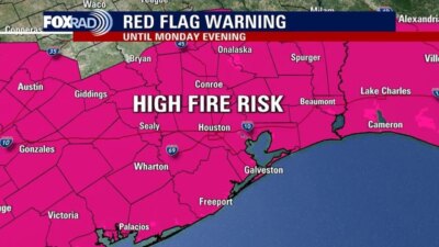 Houston Weather: Fire Warnings and Cold Fronts Coming HOUSTON –