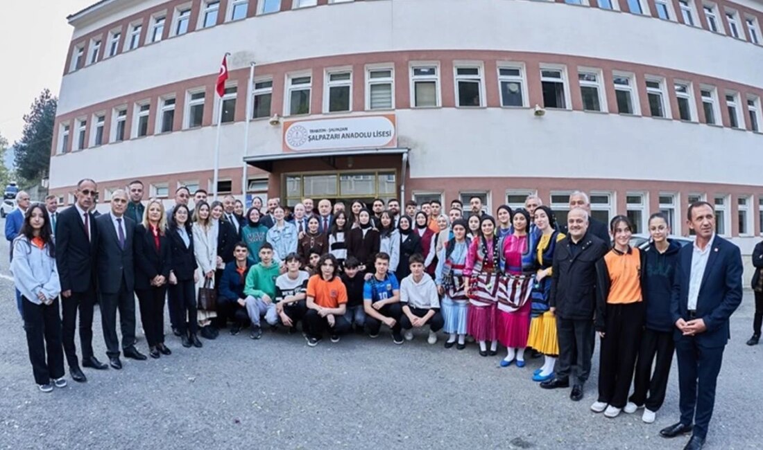 Şalpazarı Anadolu Lisesi’nde Yeni Kütüphane Açılışı Eğitimde Yeni Bir Adım: