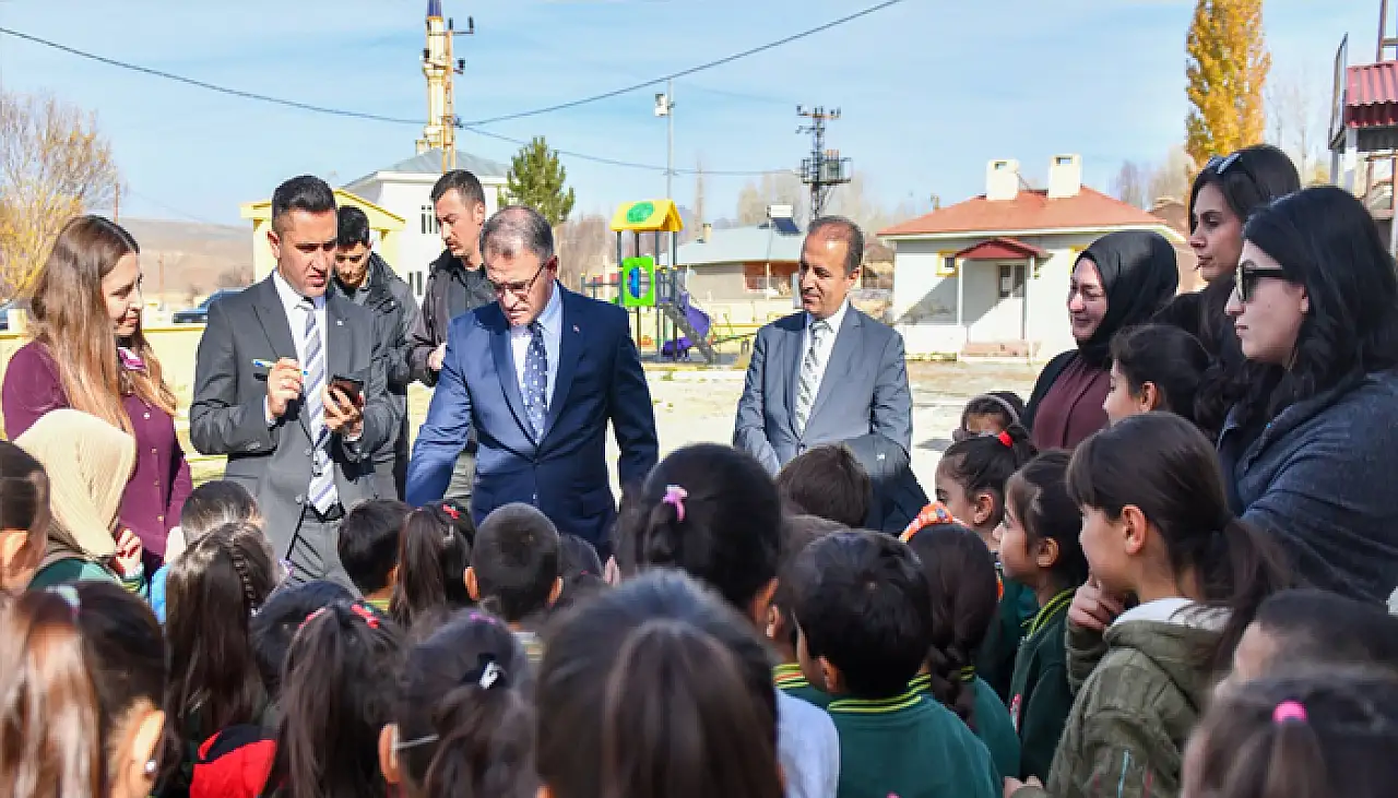 Vali Balcı'dan okul ziyareti