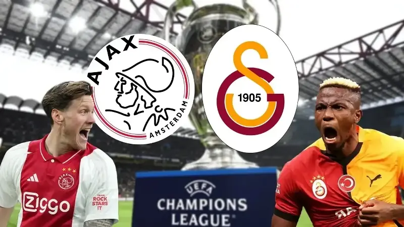 Galatasaray Ajax’a Konuk Oluyor: UEFA Şampiyonlar Ligi Karşılaşması Bu Akşam