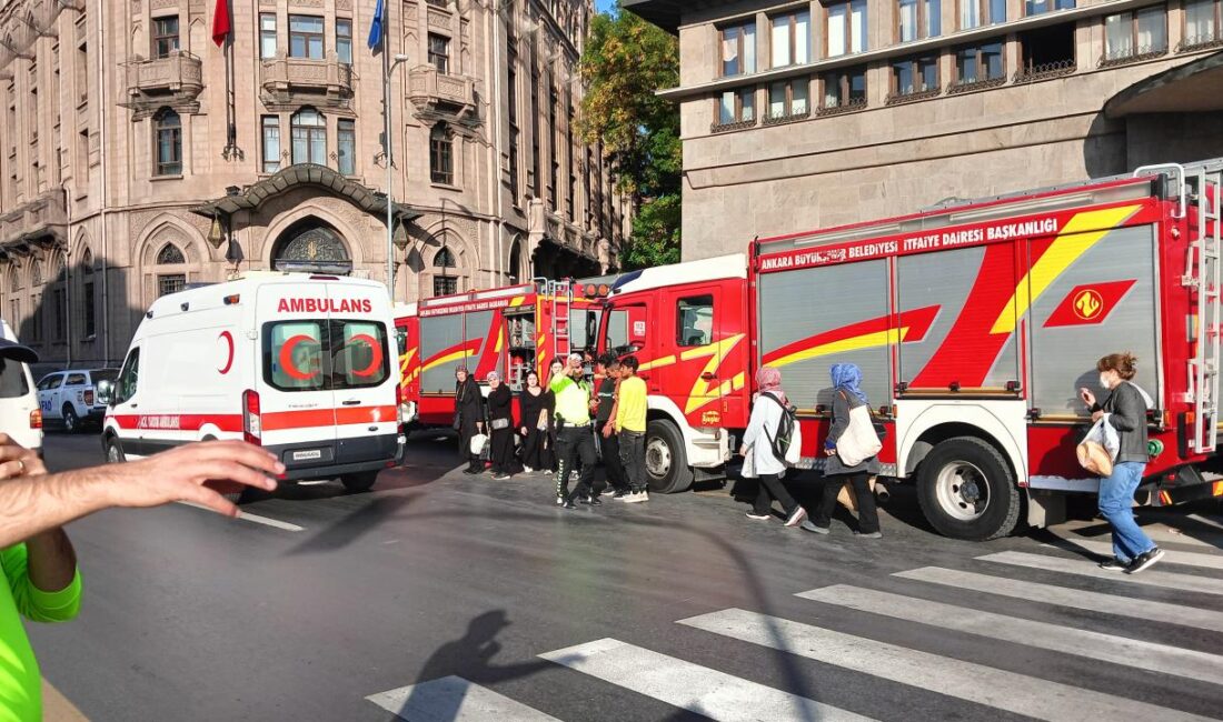 Ankara Sosyal Bilimler Üniversitesi’nde Yangın Söndürme Sistemi Devreye Girdi: 6