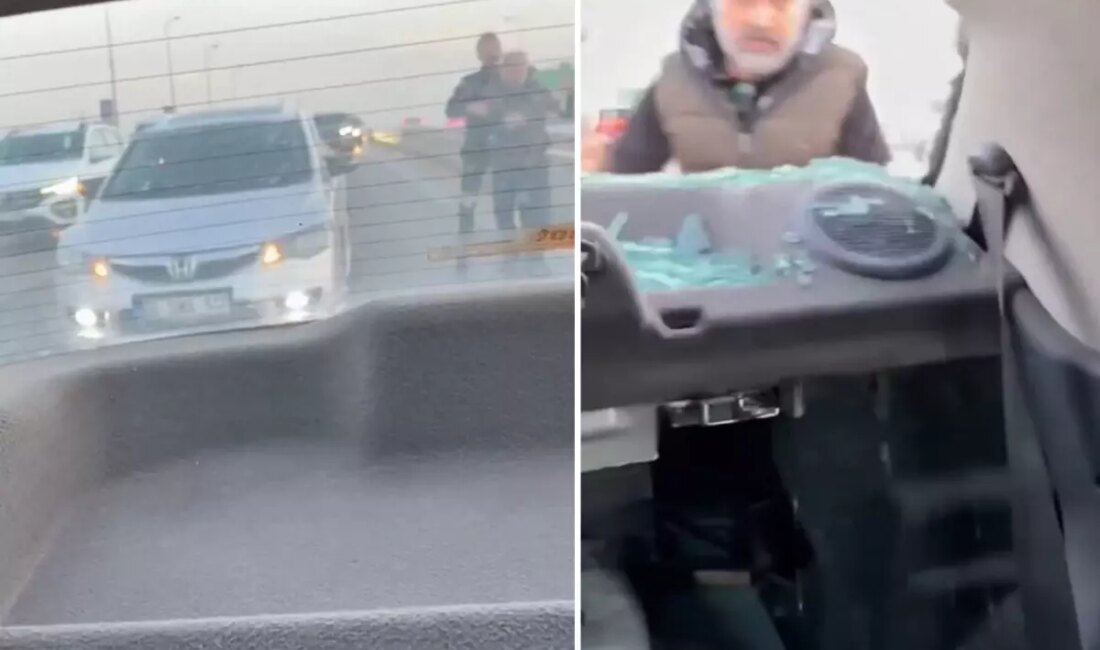 Ankara’da Trafik Tartışması Şiddetli Kavga ile Sonuçlandı Trafikte Yaşanan Olayın