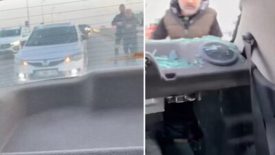 Ankara’da Trafik Tartışması Şiddetli Kavga ile Sonuçlandı Trafikte Yaşanan Olayın