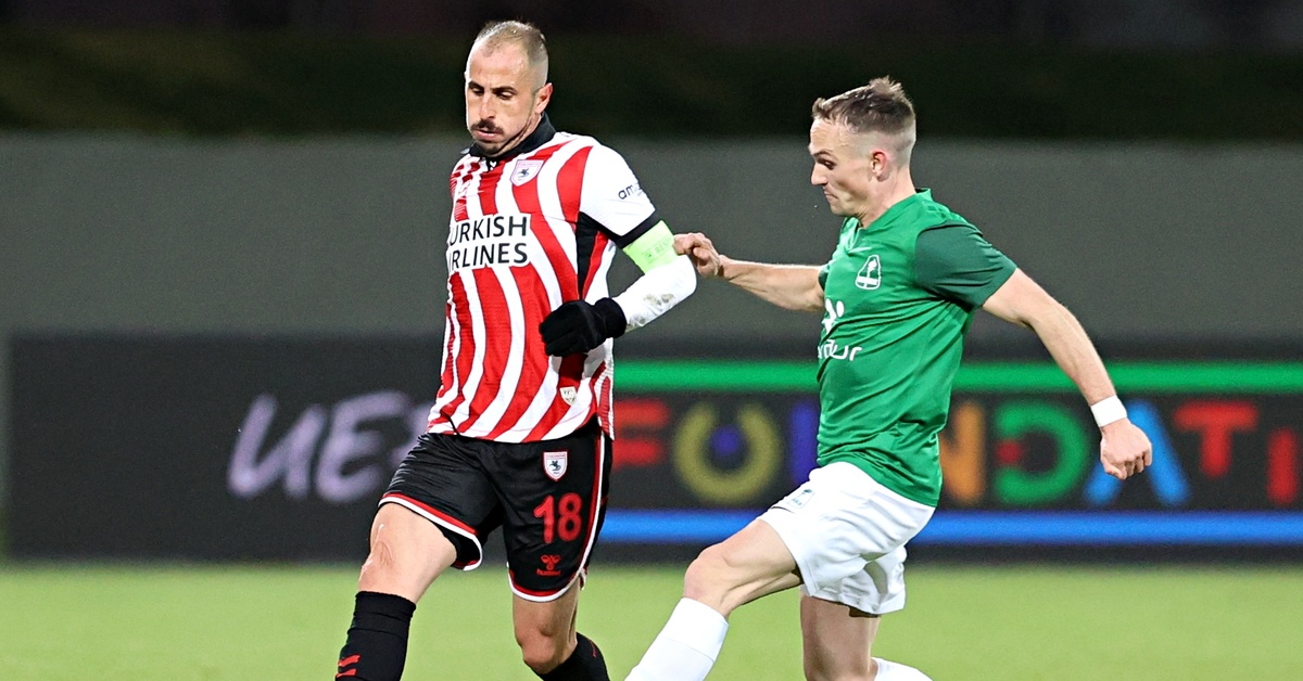 Breidablik 2 Samsunspor 2 Gollerle Dolup Tasan Lig Mucadelesi