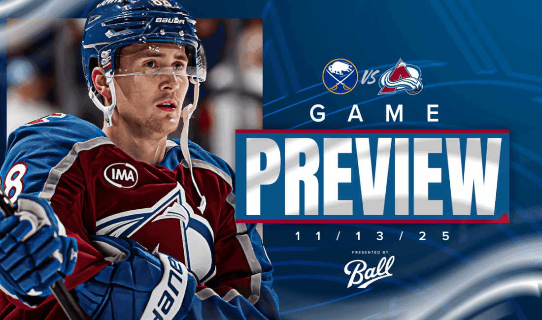 Avalanche, Sabres’ı Ağırlıyor: Dört Kanat Gecesi Buffalo Sabres (5-7-4) @