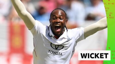 2025 The Ashes: Jofra Archer Strikes Early, Dismisses Jake Weatherald