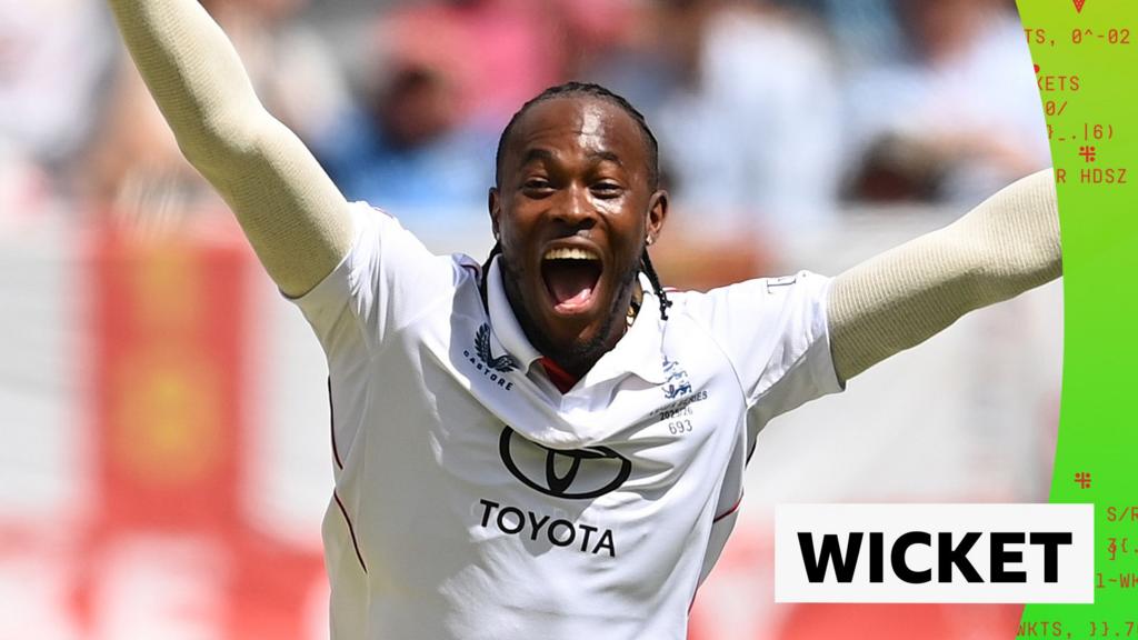 2025 The Ashes: Jofra Archer Strikes Early, Dismisses Jake Weatherald