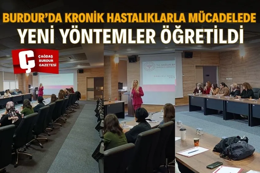 Burdur İlinin Toplum Sağlığı Personeline “Eğitici Eğitimi” Gerçekleştirildi Sağlıklı Beslenme