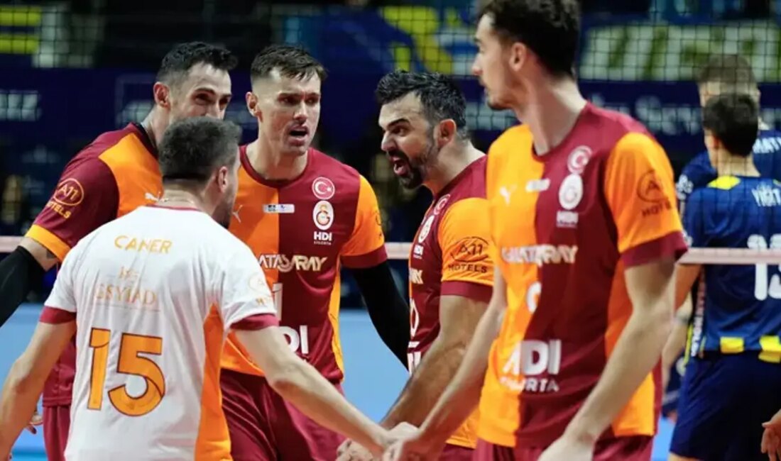 Galatasaray HDI Sigorta, Fenerbahçe’yi Derbide Geride Bıraktı: Maç Sonucu 3-2