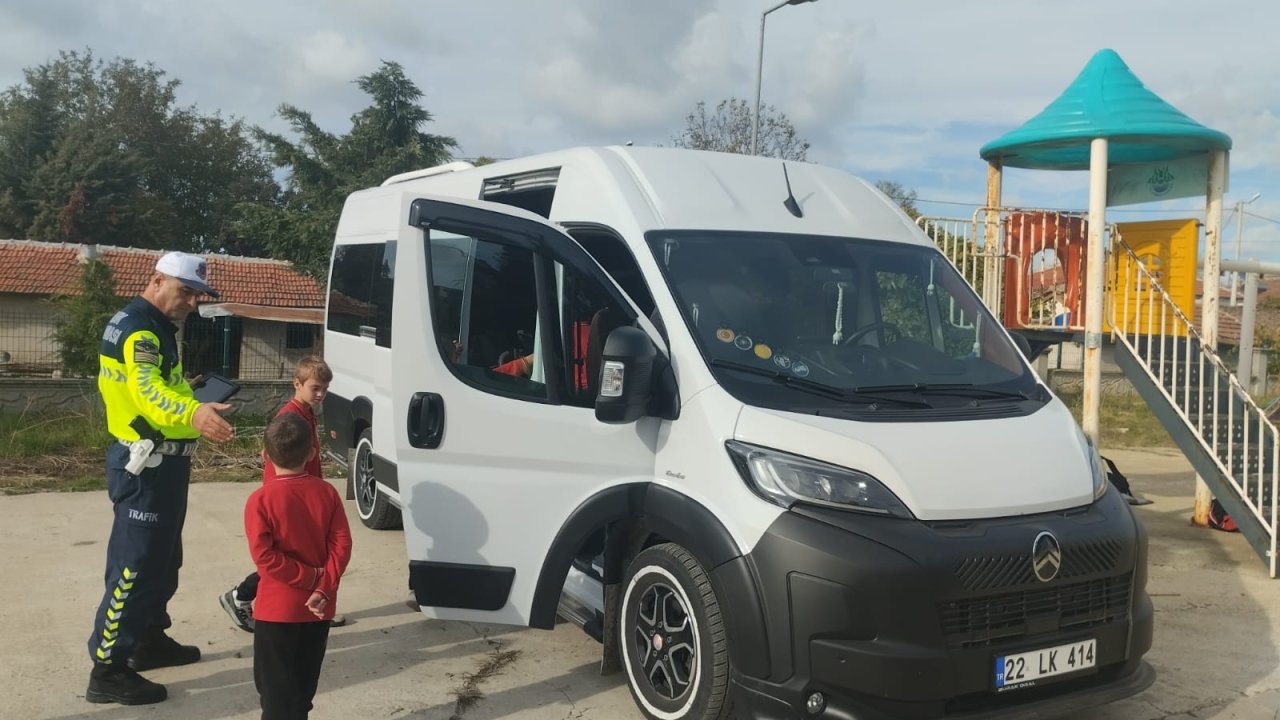 Edirnede Okul Servisleri Denetlendi Guvenli Egitim Icin Adimlar