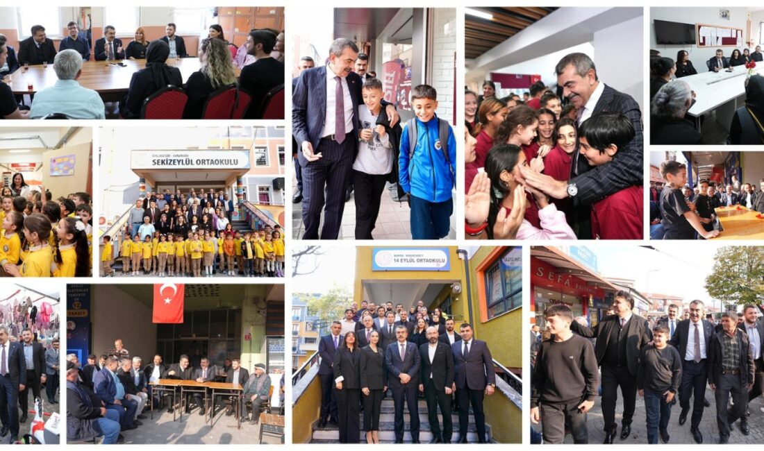 Bakan Tekin’den Bursa ve Balıkesir’de Sürpriz Okul Ziyaretleri Bakanın Sürpriz
