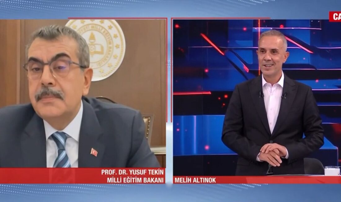 Bakan Tekin A Haber’de Ara Tatiller ve Eğitim Süreçlerini Değerlendirdi