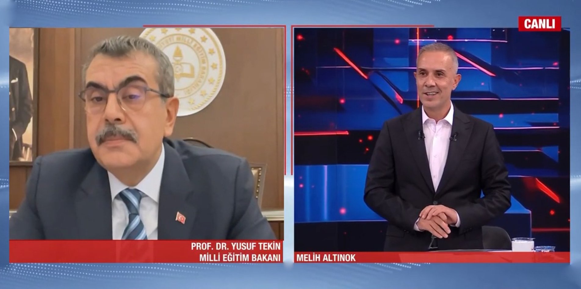 BAKAN TEKİN, A HABER CANLI YAYININDA SORULARI YANITLADI