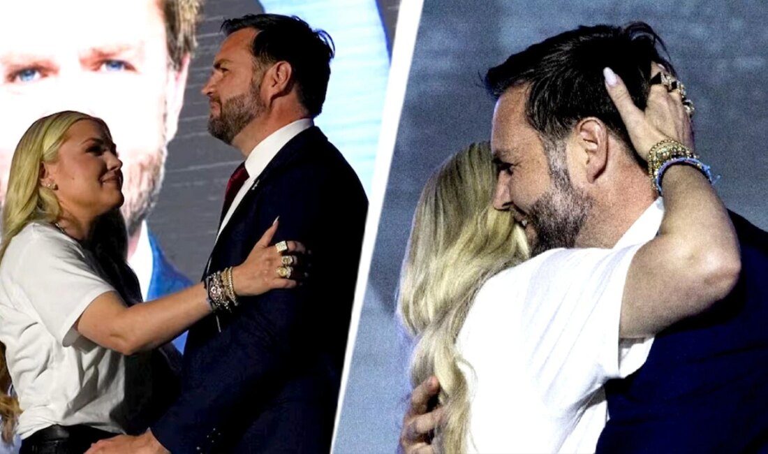 Erika Kirk Defends Hug with JD Vance Amid Controversy Emotional