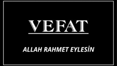 Flaş Gelişme: Marabuz Mahallesi’nde Vefat İlanı Merhum Fatma Kalender’in Cenazesi